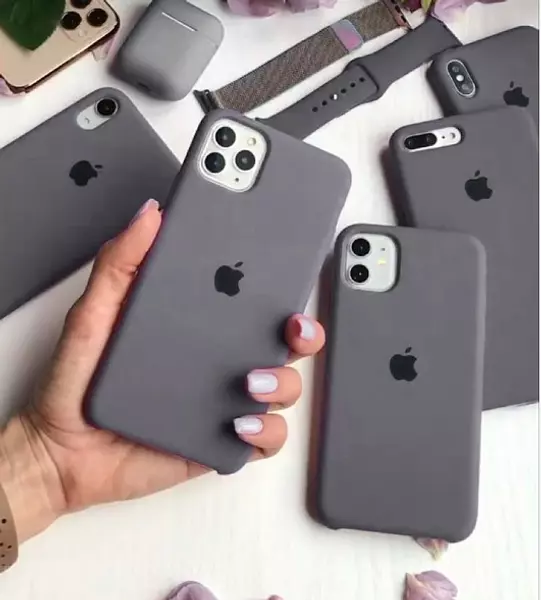 Silicon Case Gris Iphone11