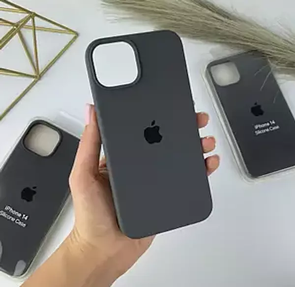 Silicon Case Gris 14pro+