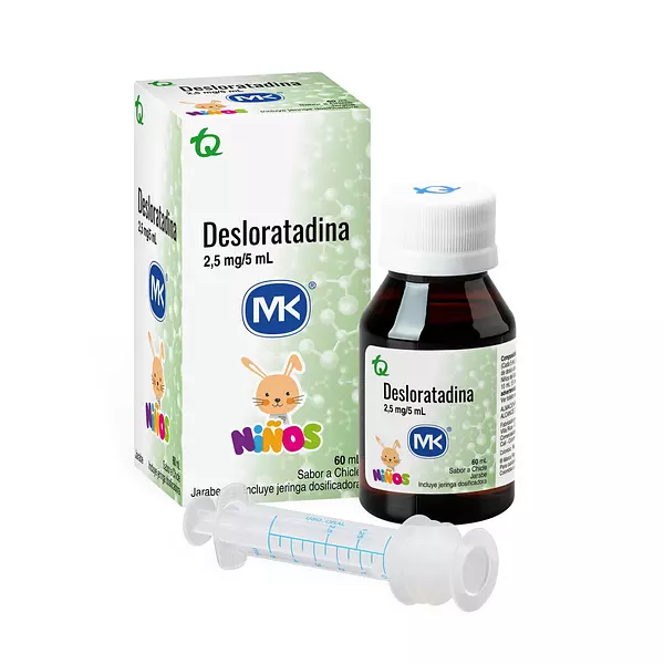 Desloratadina 2.5mg Jarabe