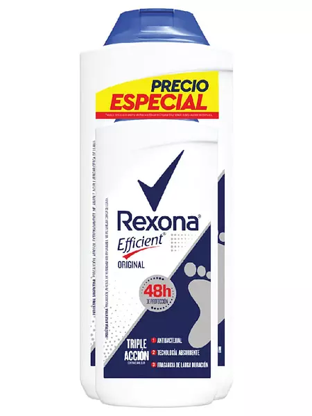 Talcos Rexona Efficient