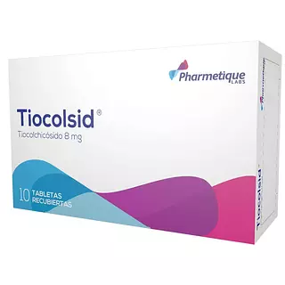 Tiocolsid Forte 8mg