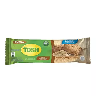 Galleta Tosh Avena, Ajonjolí Y Miel