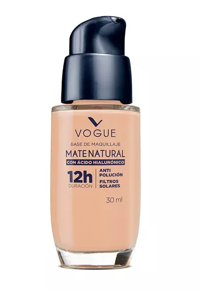 Base De Maquillaje Vogue Mate Natural Arena