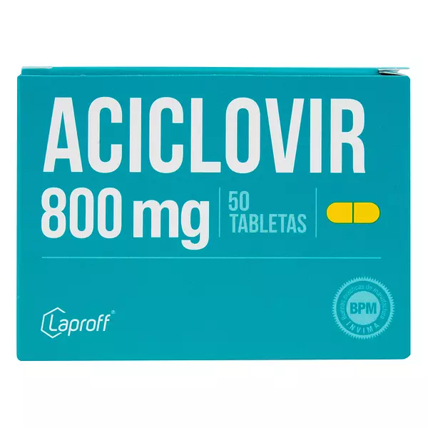 Aciclovir 800mg