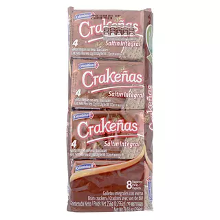 Galleta Crakeñas Saltín Integral