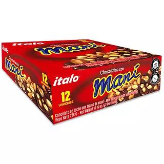 Chocolatina Con Maní Italo