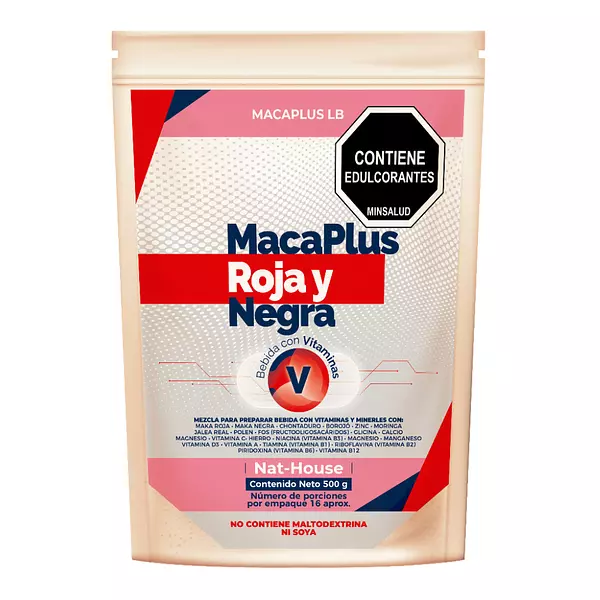 Macaplus Roja Y Negra 500 Gr Nat-House