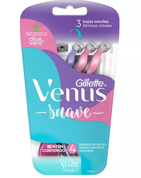 Prestobarba Gillete Venus Suave