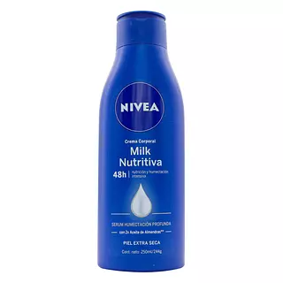 Crema Nivea Body Milk Nutritiva