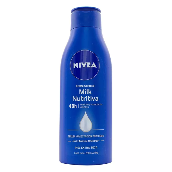 Crema Nivea Body Milk Nutritiva