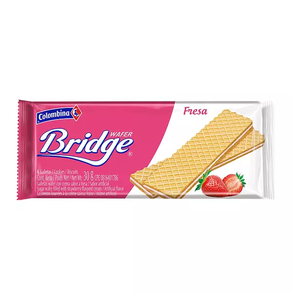 Galletas Bridge De Fresa