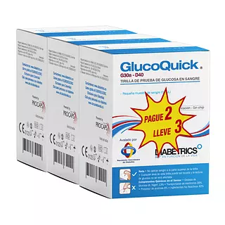 Tiras Glucoquick