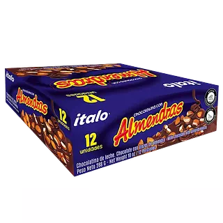 Chocolatina Italo Almendras