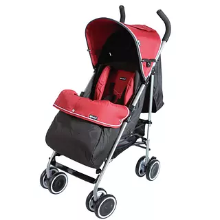 Coche Paseador Ebaby Rojo