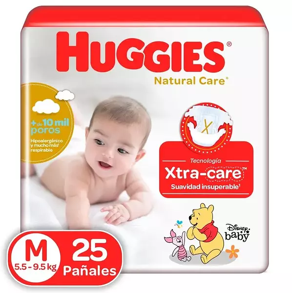 Pañales Huggies Natural Care Etapa 2