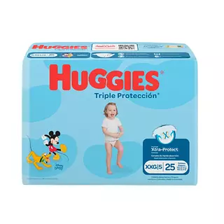 Pañales Huggies Triple Proteccion Etapa 5