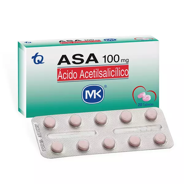 Asa 100mg Mk