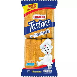 Tostaitos Mantequilla Bimbo