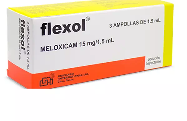 Flexol 15mg Por 3 Ampollas