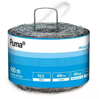 Alambre De Puas 16.5 X 400 Mts Puma