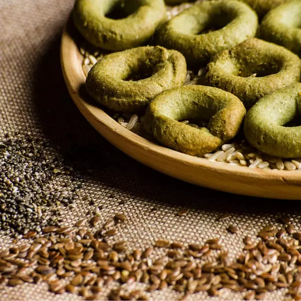 Rosquillas Integrales Arroz Quinua Maca Amaranto Y Spirulina
