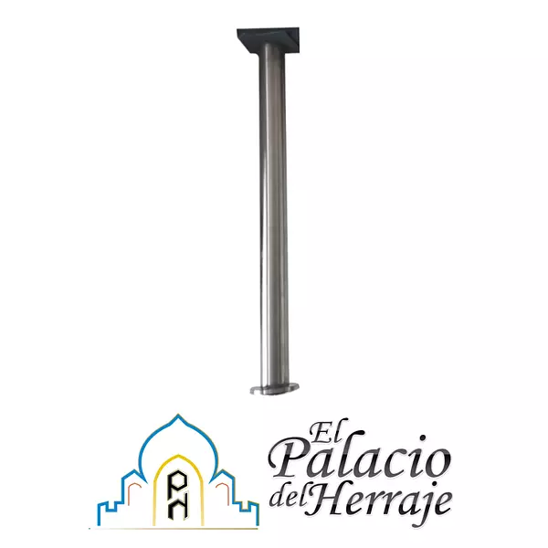 Pata Pedestal Acero Inx 3" X 100cms - Fundi