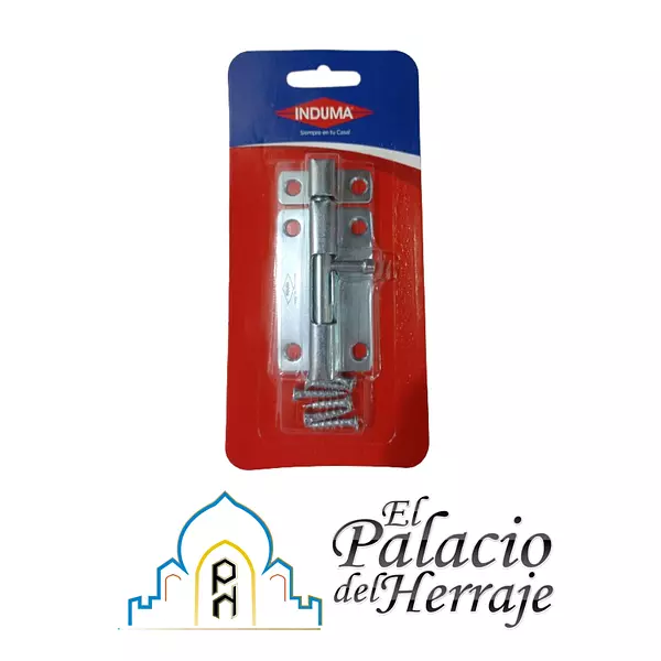 Pasador Cuadrado Zinc 31/2" C18 Blister T1502-0078