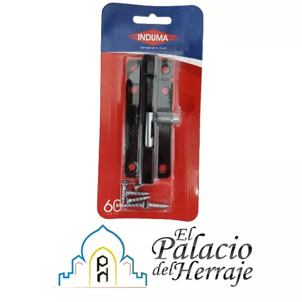 Pasador Cuadrado Negro 4" C18 Blister T1502-0086