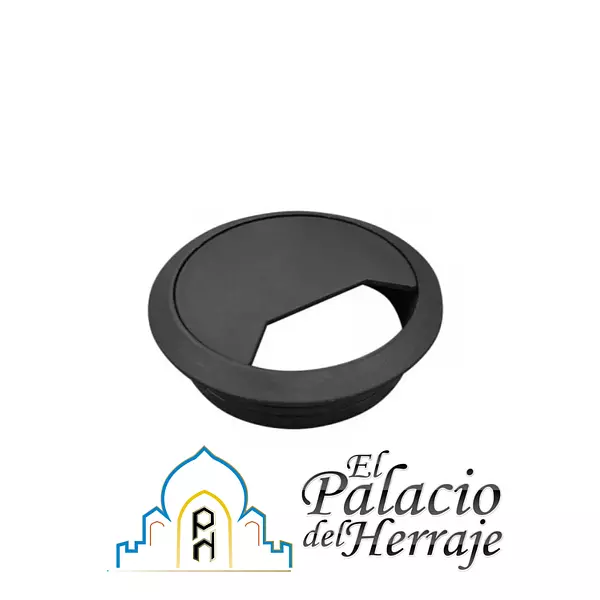 Pasacable Negro 54mm