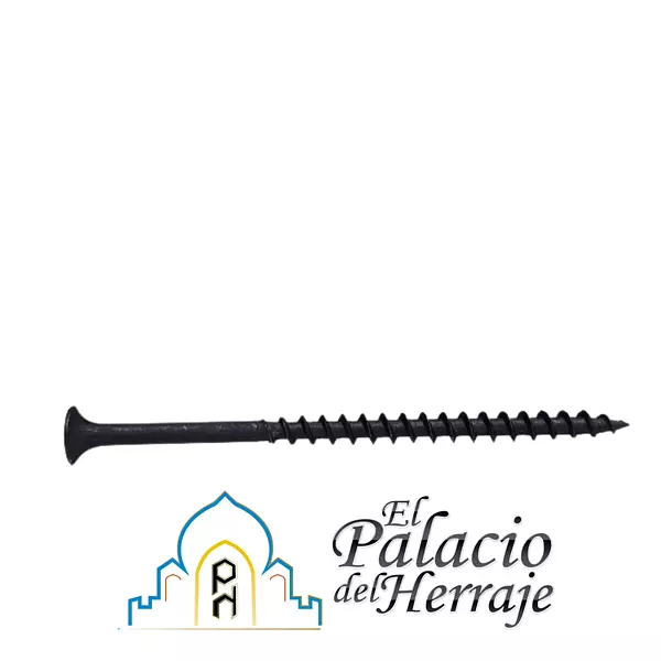 Tornillo Negro 10x3 1/2"