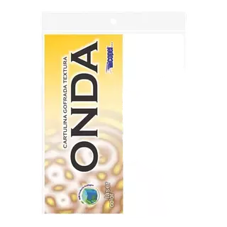 Cartulina Gofrada Ondas 180grs*50 H