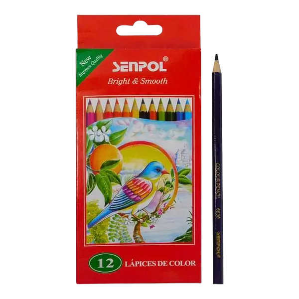 Senpol Colores Doble Punta *12/24 Und