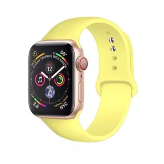 Pulso En Silicona Amarillo 42-44-45-49