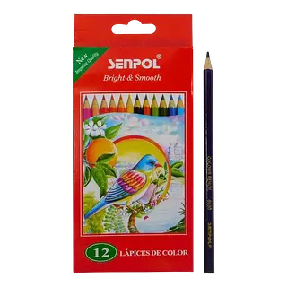 Senpol Colores Doble Punta *12/24 Und