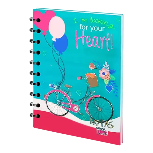 Cuaderno Anillado 85*1 Pd Crazy Love