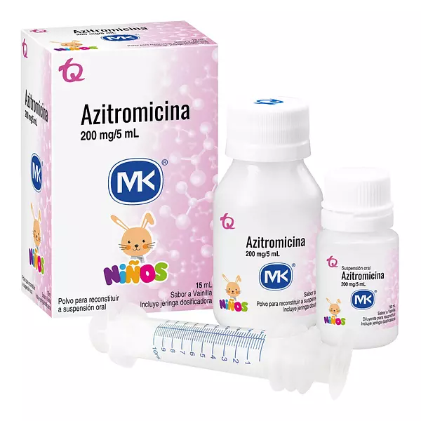 Azitromicina Niños Suspensión 15ml