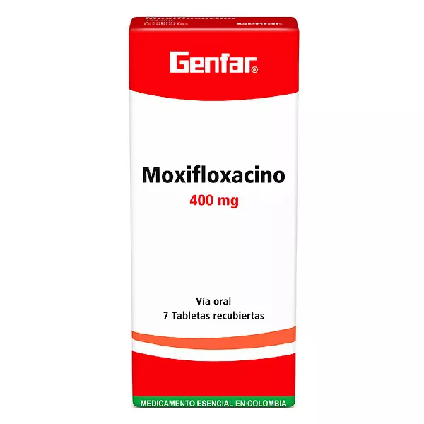 Moxifloxacino 400mg