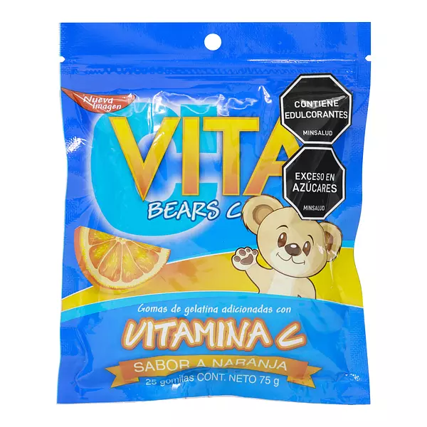 Gomas Vitabears C Naranja