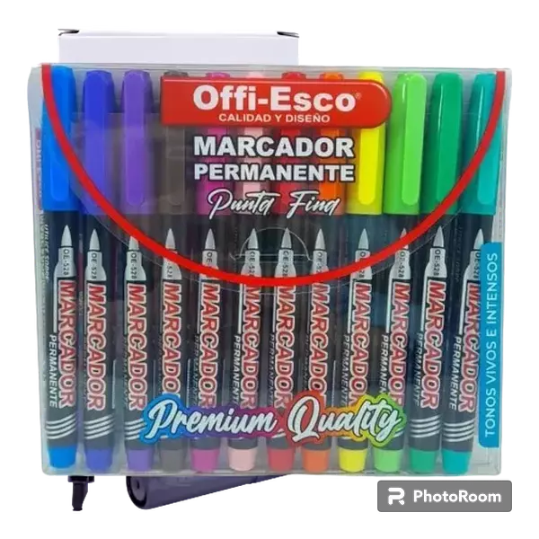 Marcador Punta Fina Offiesco-Primavera