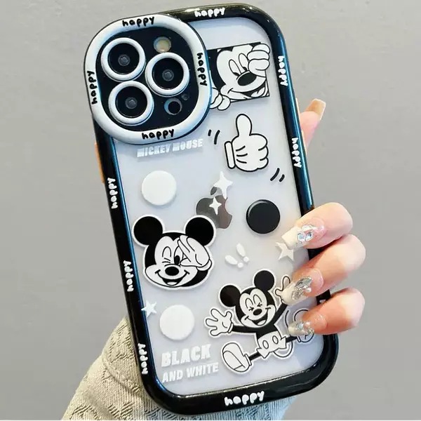 Case Antishok Diseño Mickey Mouse Iphone 14