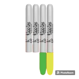 Marcador Klipp Neon*4