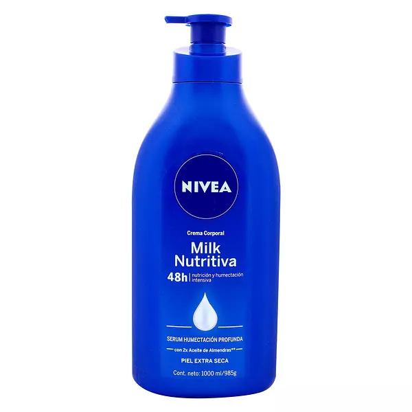 Crema Nivea Body Milk Nutritiva