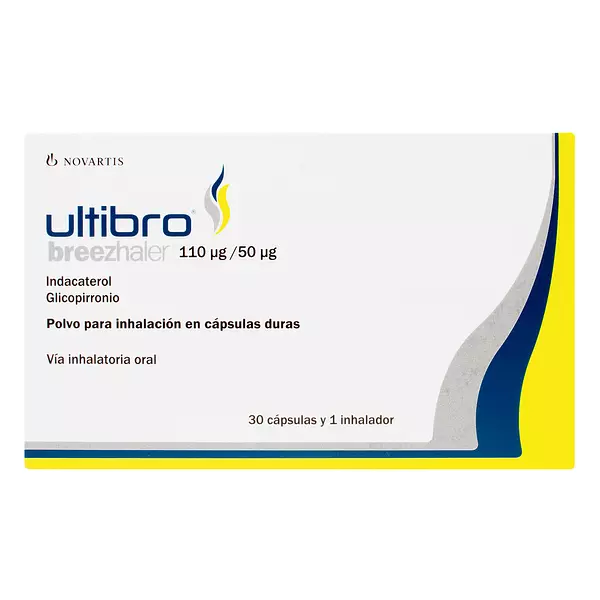 Ultibro Breezhaler 50mg