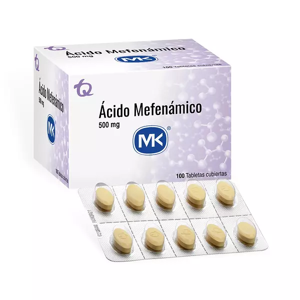 Ácido Mefenámico 500mg Mk