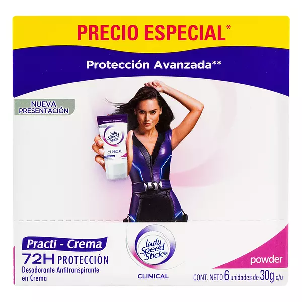 Desodorante Lady Speed Crema