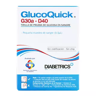 Tiras Glucometria Glucoquick