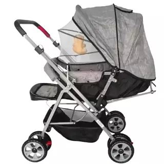 Coche Jm Maxibaby Gris + Pañalera