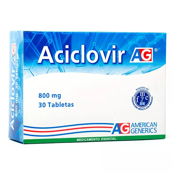 Aciclovir 800mg