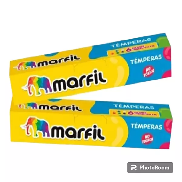 Tempera Marfil Original Caja*6 Unds