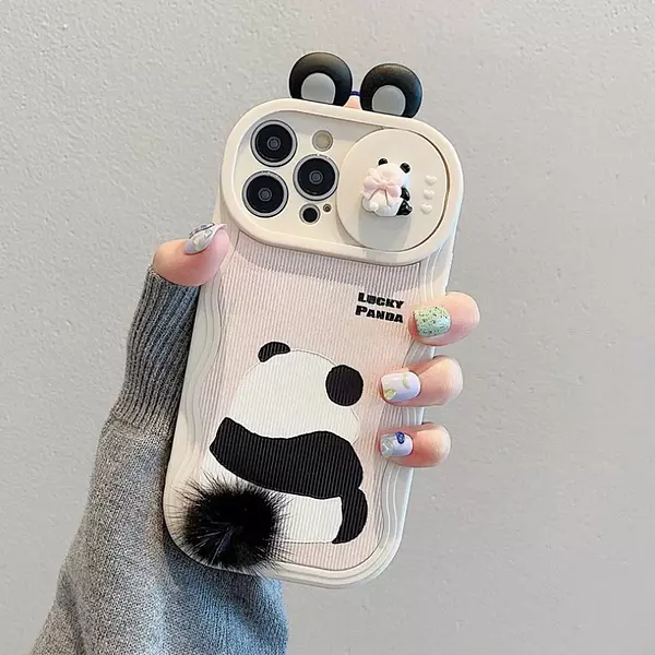 Case Antishok Diseños Panda Iphone 11